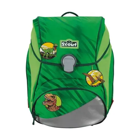 Scout Schulranzen-Set Alpha DIN Dino Rex