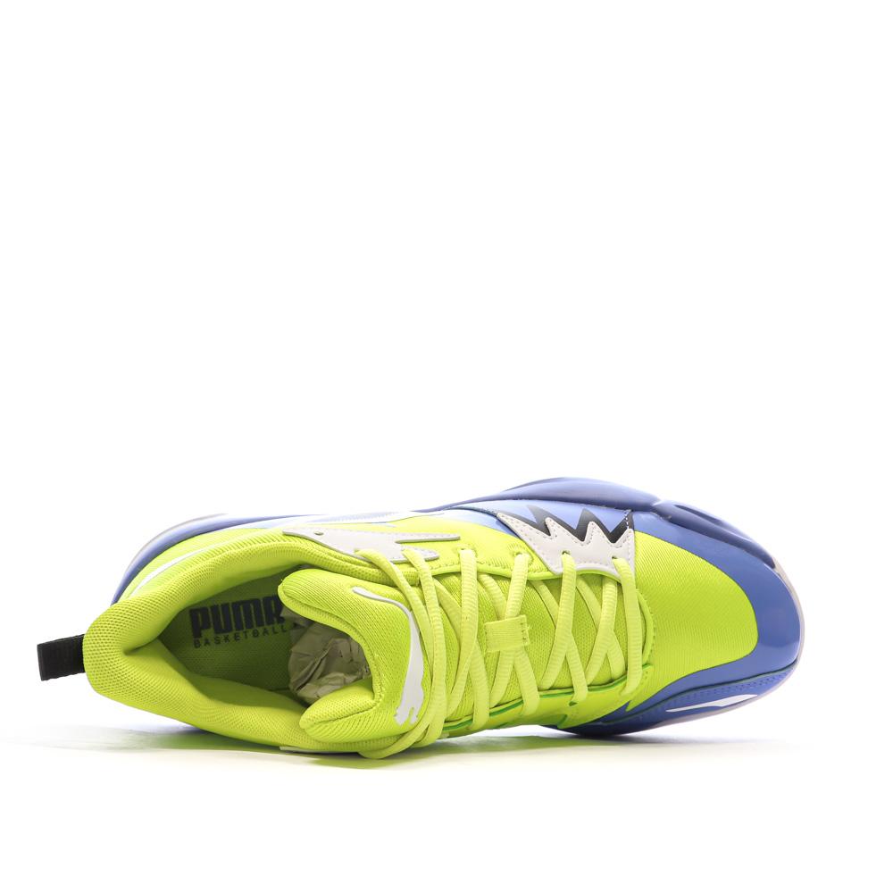 Puma Chaussures de baskets Bleu/Jaune Homme Puma Genetics