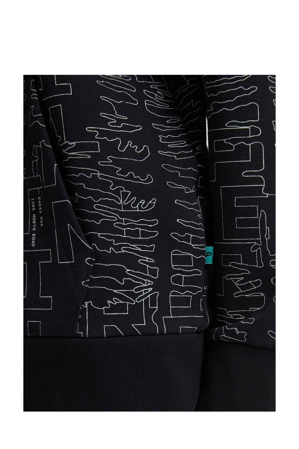 Petrol Industries hoodie zwart