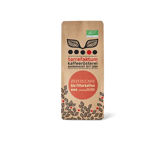 Torrefaktum - Filterkaffee ZEIT Bio - 250 g Ganze Bohne