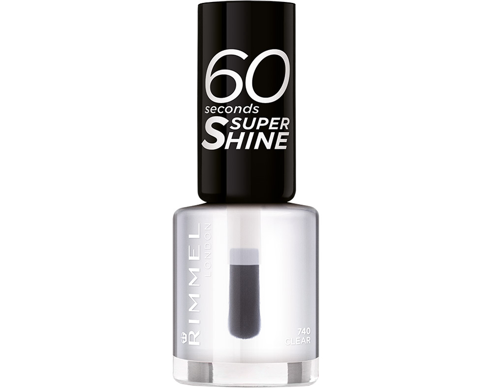Verniz 60 Seconds 740 Clear Rimmel un