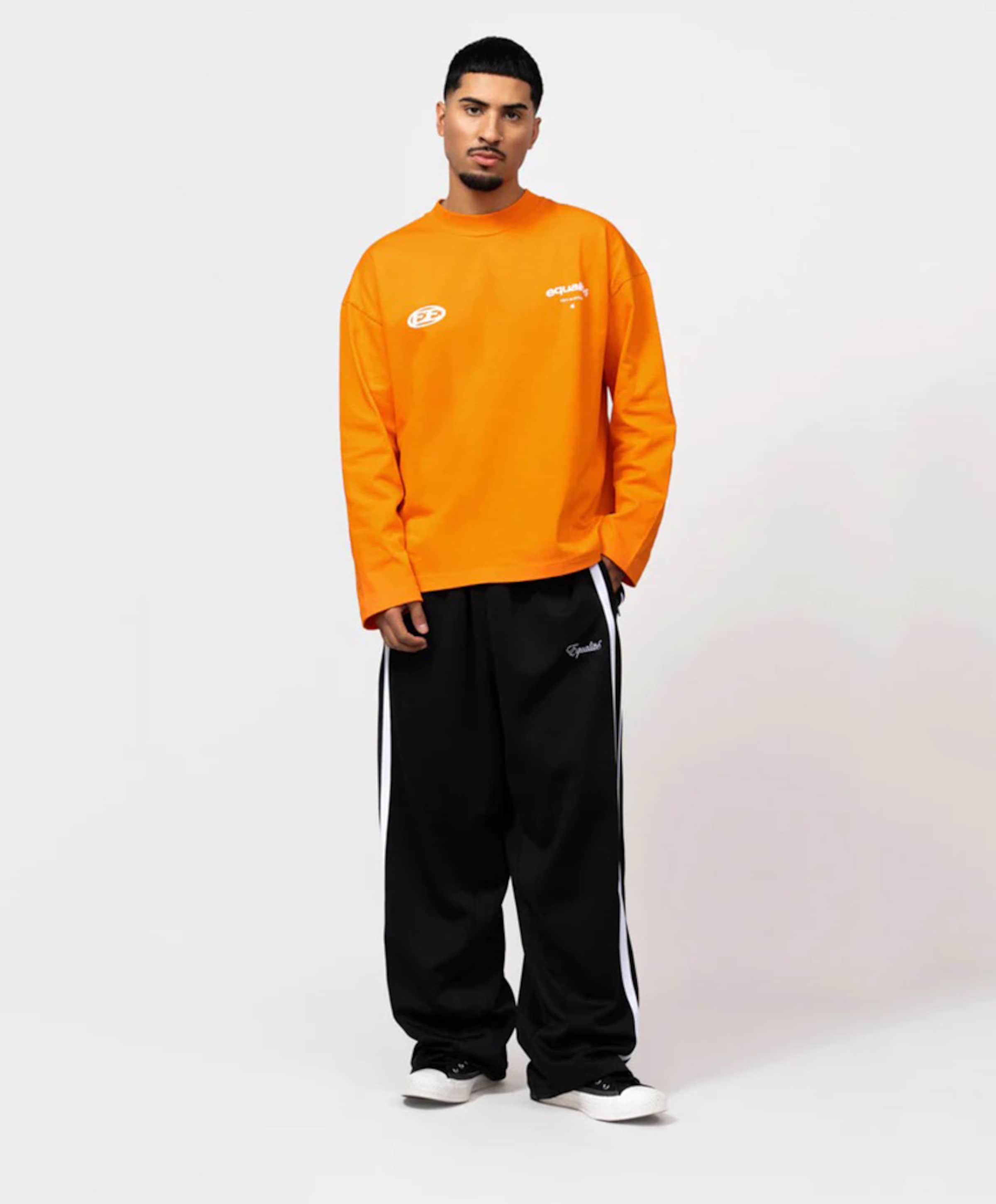 Equalité Uniseks longsleeve oranje