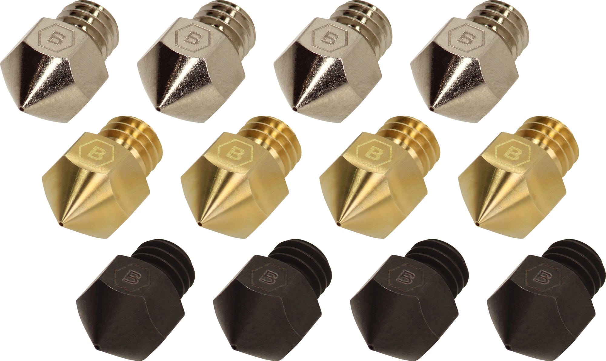 BROZZL  Düsenset MK8 (12er Set), 1 Set    Komplettes MK8 Düsenset mit 12 verschiedenen Düsen