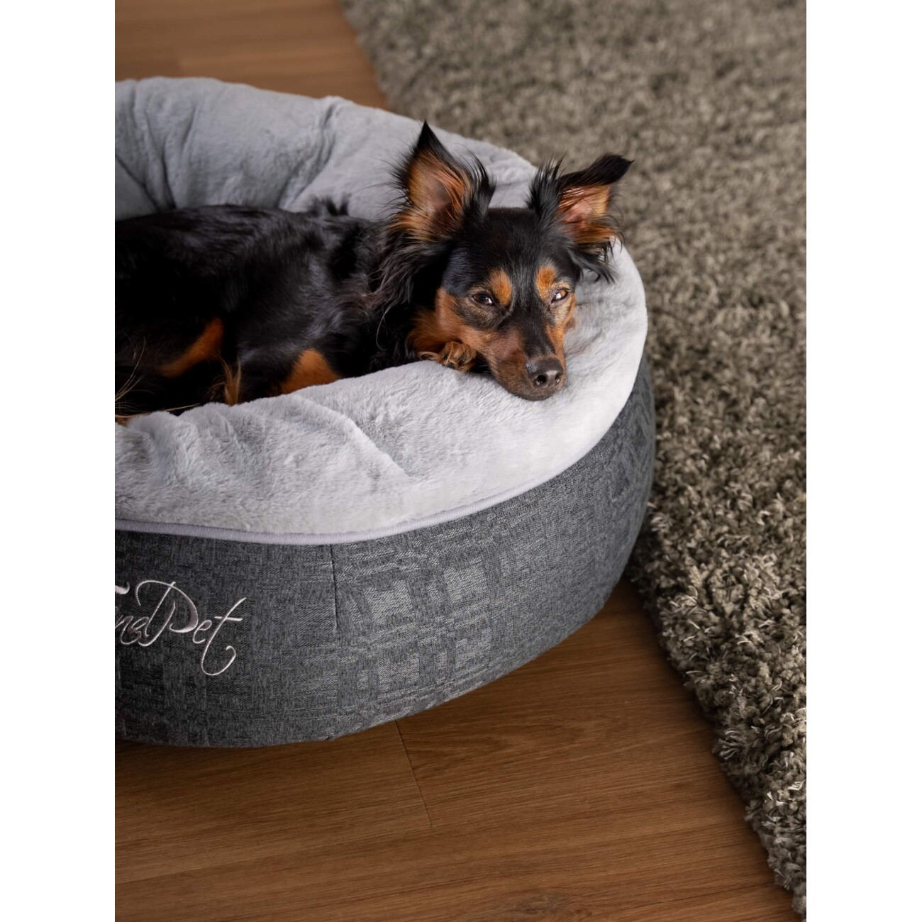TrendPet LunaBed Hundebett grau S