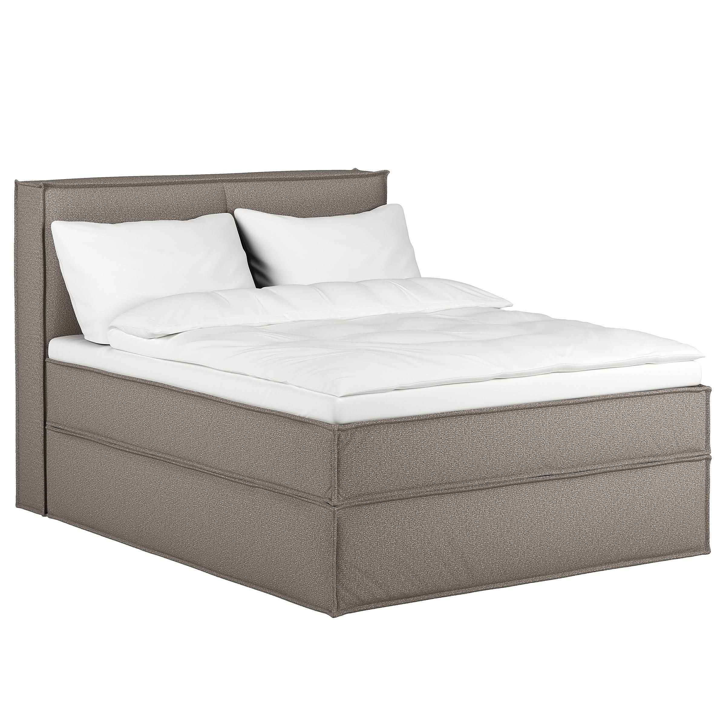 Studio Copenhagen Premium Boxspringbett KINX mit Kopfteil 200cm Flachg
