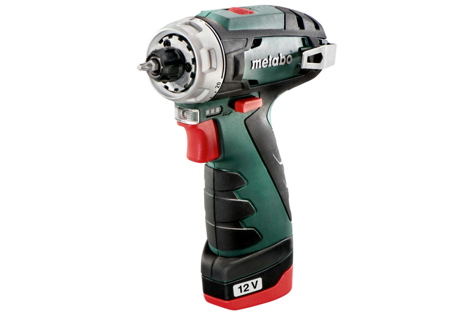 Metabo Powermaxx BS 12V Li-Ion accu boor-/schroefmachine set (1x 2.0Ah accu) in tas