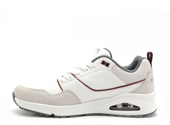 Skechers basses homme unoretro 183020 blanc
