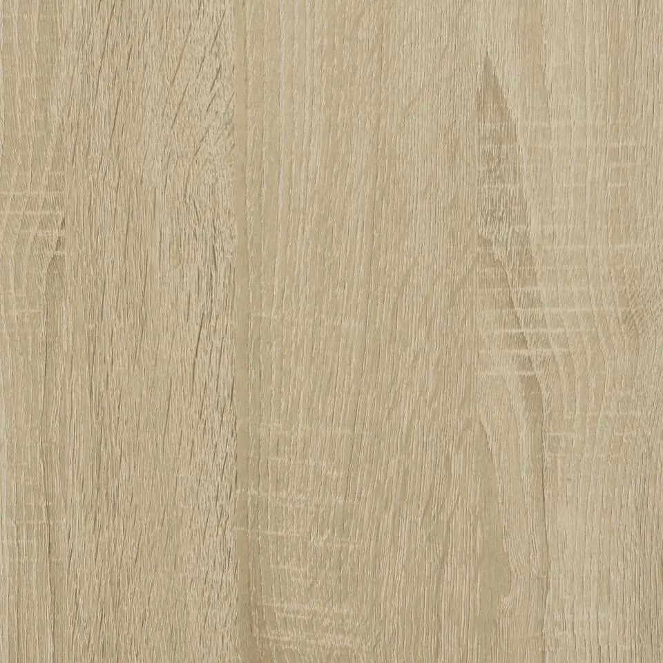 vidaXL - Wastafelonderkast met 1 deur 4 lades - Sonoma eiken - 80x33x60 cm