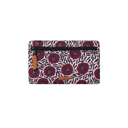 Pochette avant medium Promenade des Anglais bordeaux
