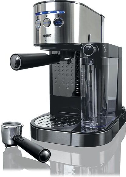 Koenic - KEM 2024 M - Espressomachine - Roestvrij Staal - 1,2 Liter Waterreservoir