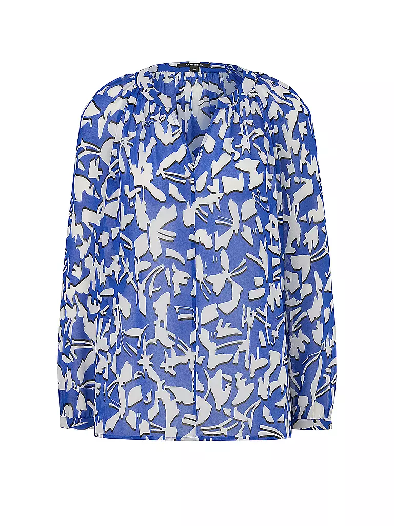 COMMA Bluse  blau