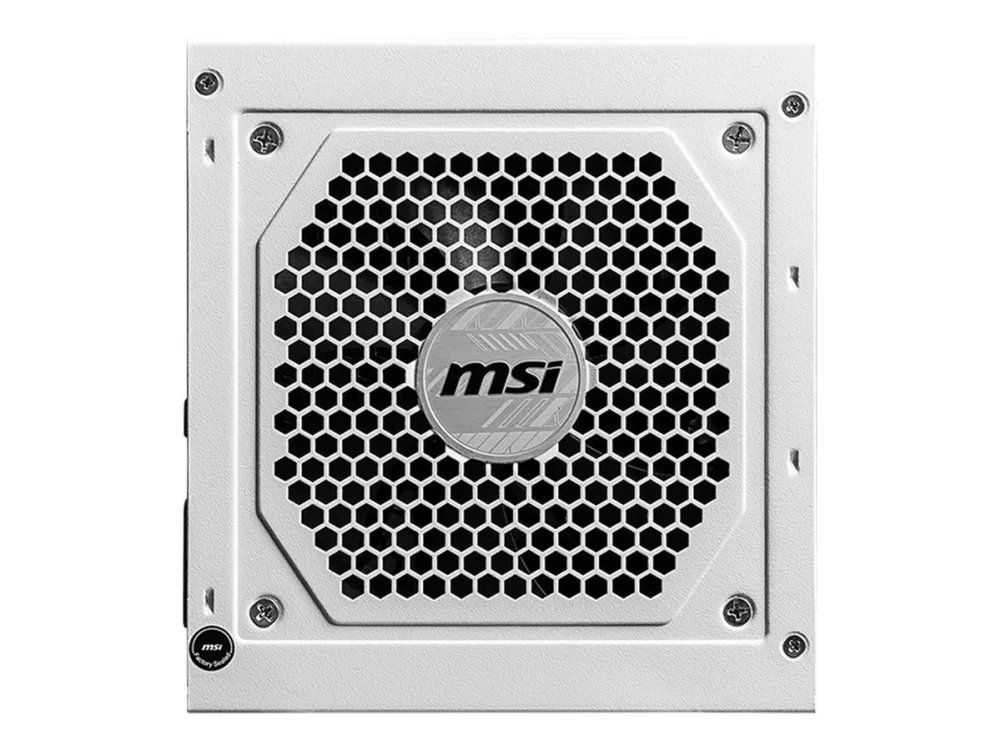 MSI MAG A850GL PCIE5 WHITE, 850 W, 100 - 240 V, 47 - 63 Hz, 8 A, 4 A, Aktiv