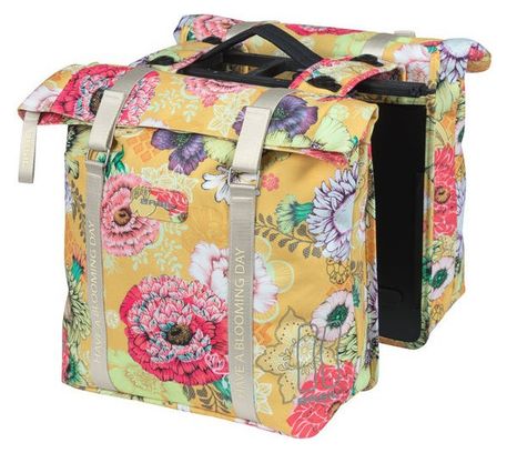 Sacoches de Porte-Bagage Basil Bloom Field MIK 35L Jaune