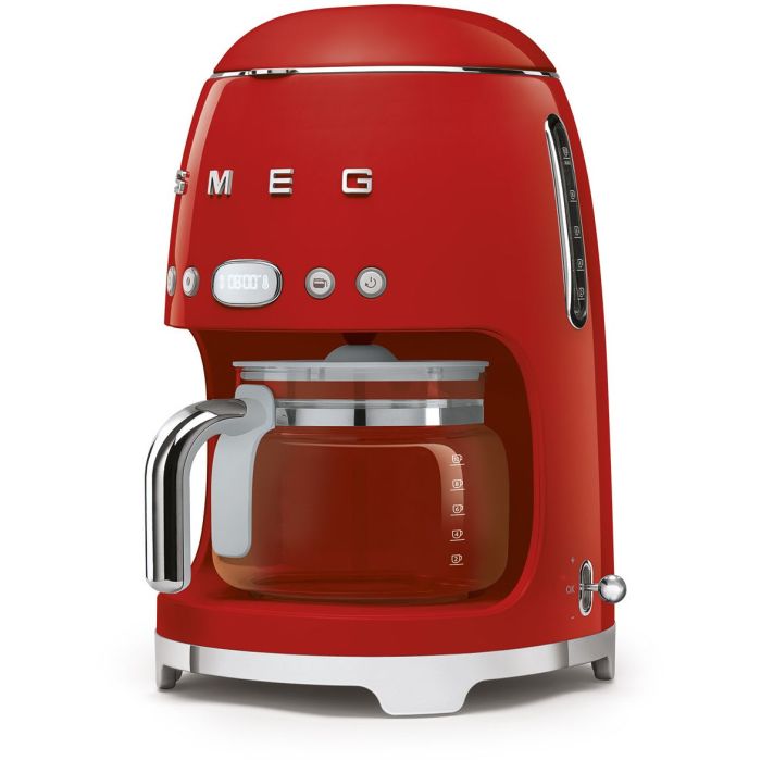 SMEG Filter-Kaffeemaschine 50's Retro Style DCF02RDEU Rot