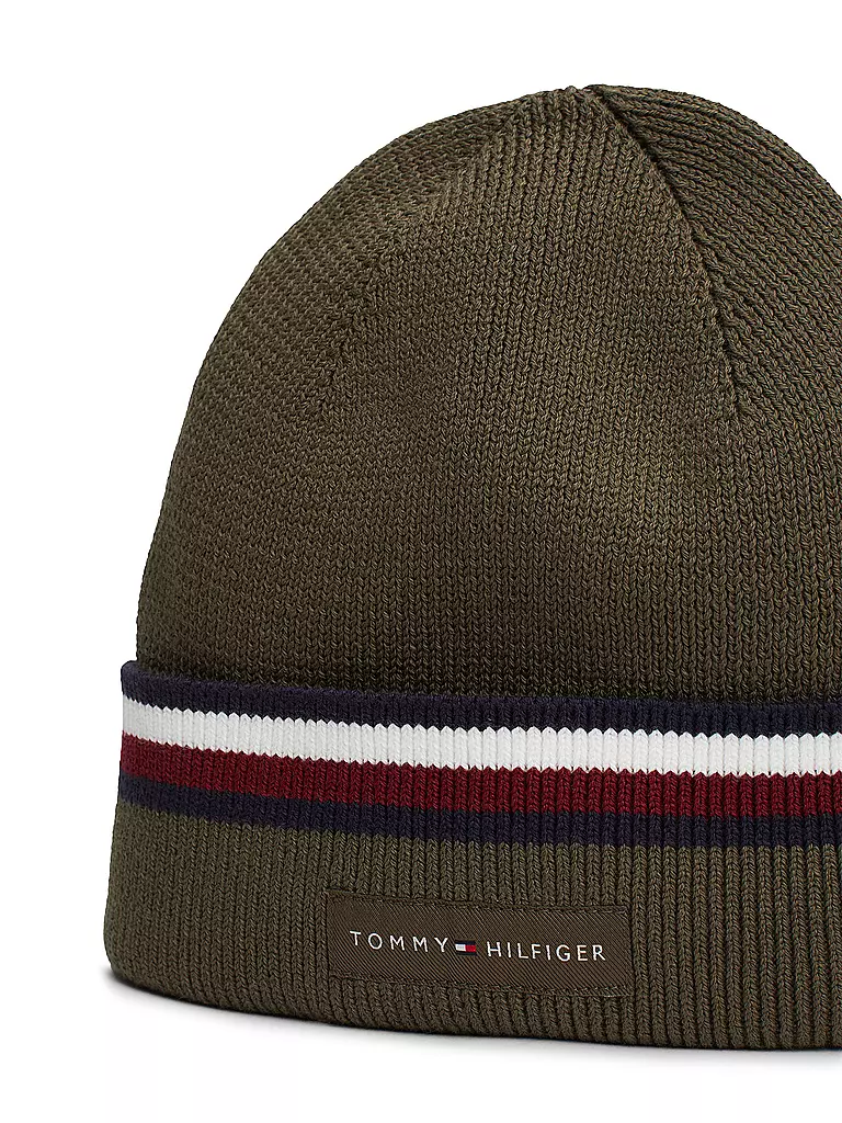TOMMY HILFIGER Mütze - Haube olive