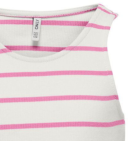 Kids Only Top - Rib - Short - KogNessa - Cloud Tänzer/Fuchsia Pi