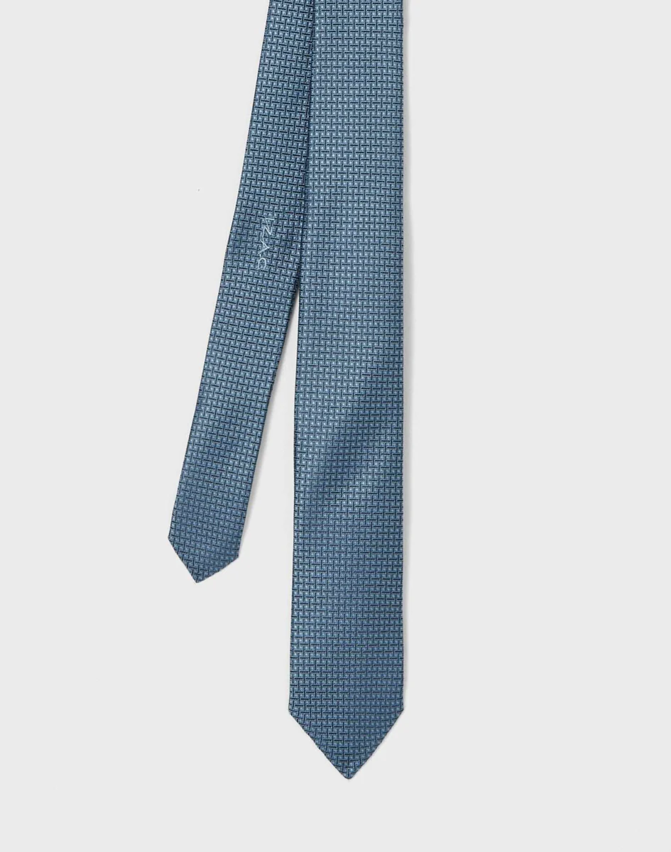 Cravate slim motif
