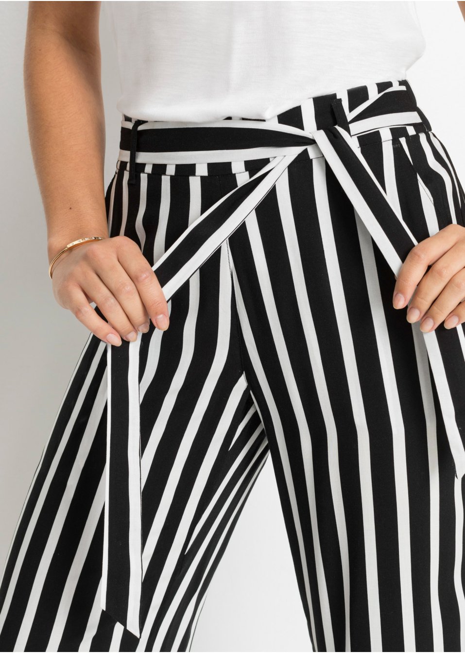 Pantalon taille haute