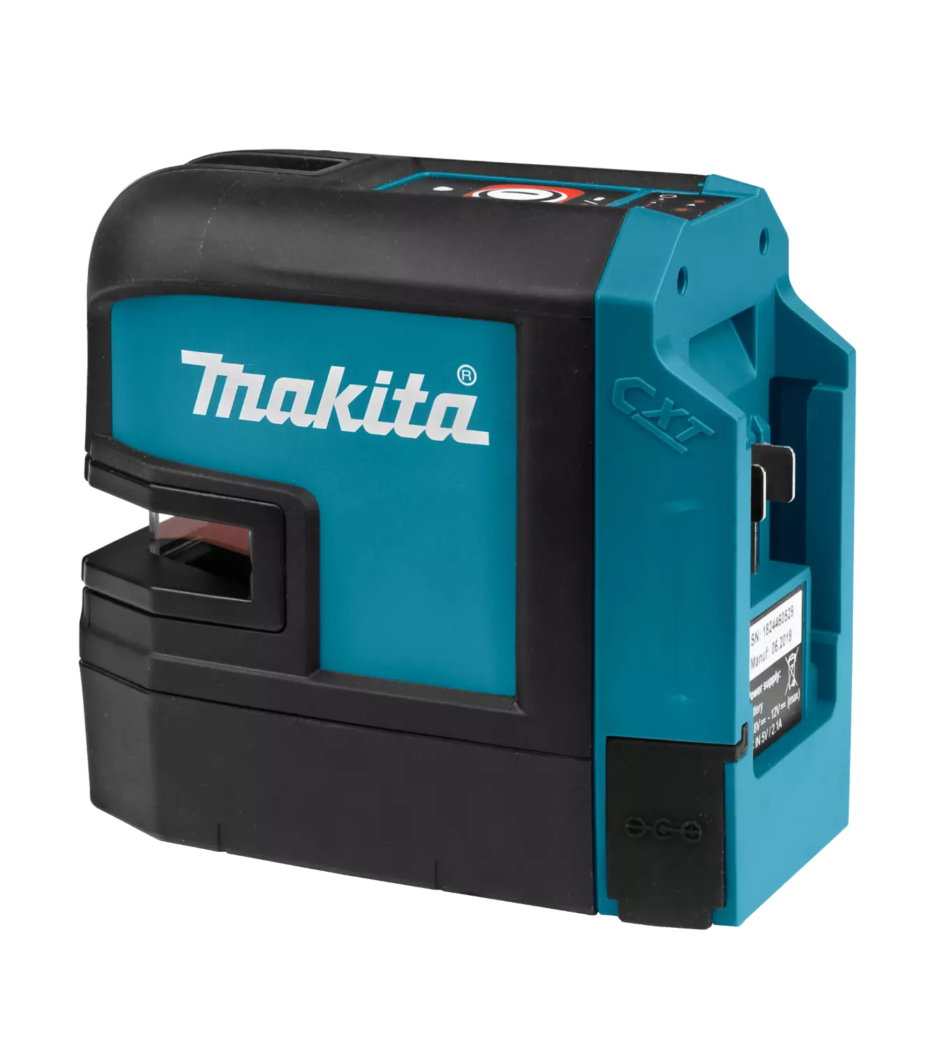 Makita SK105DZ 10,8V Li-Ion accu kruislijnlaser body in tas - zelfnivellerend - rood - 25m