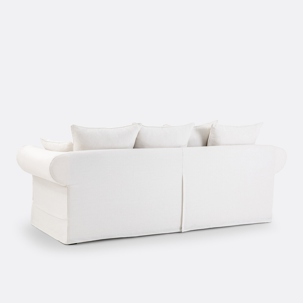 LA REDOUTE INTERIEURS<br>Sofá de linho grosso, conforto superior, Adélia