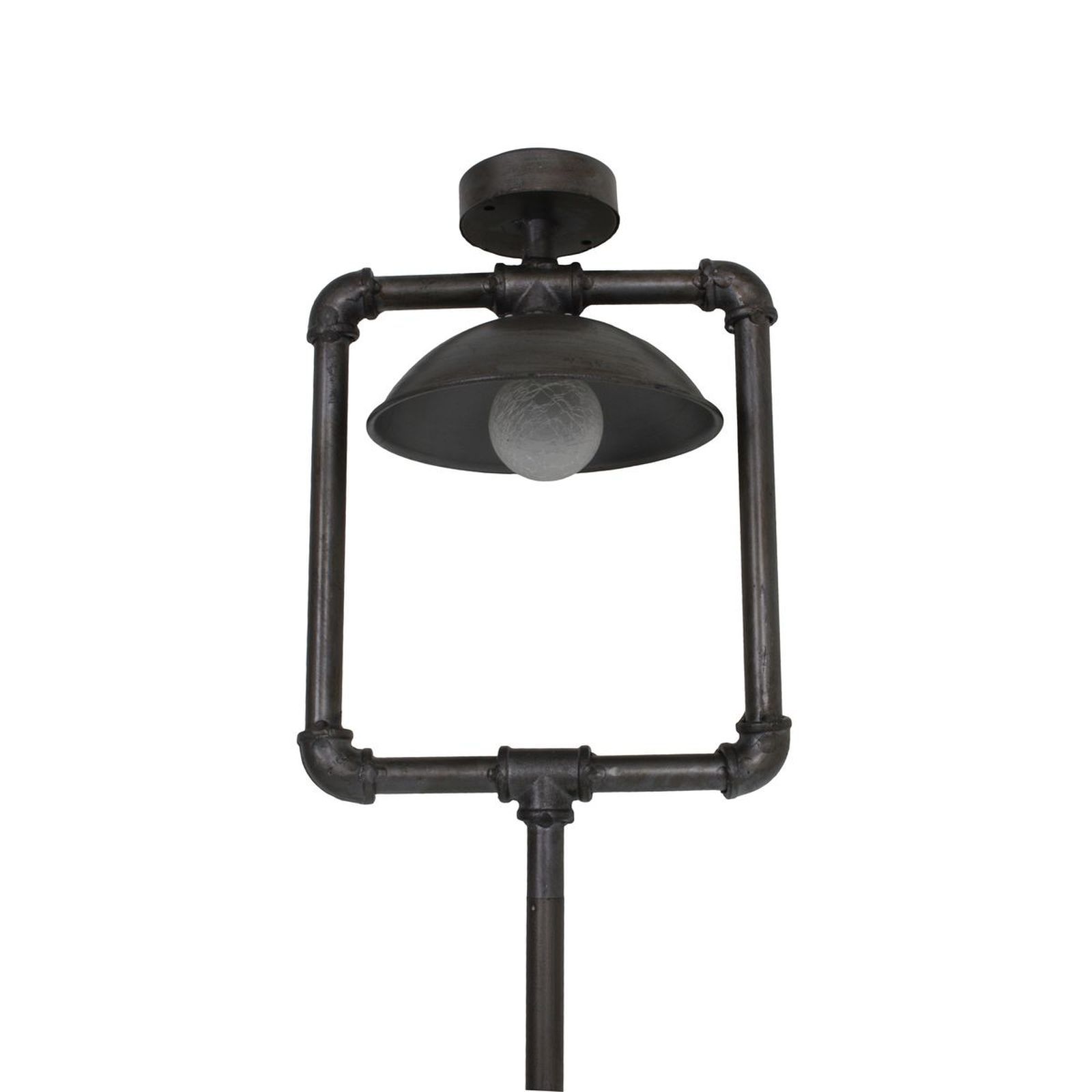 Solar-Leuchte GWENDOLINE - antik-schwarz - 158 cm hoch