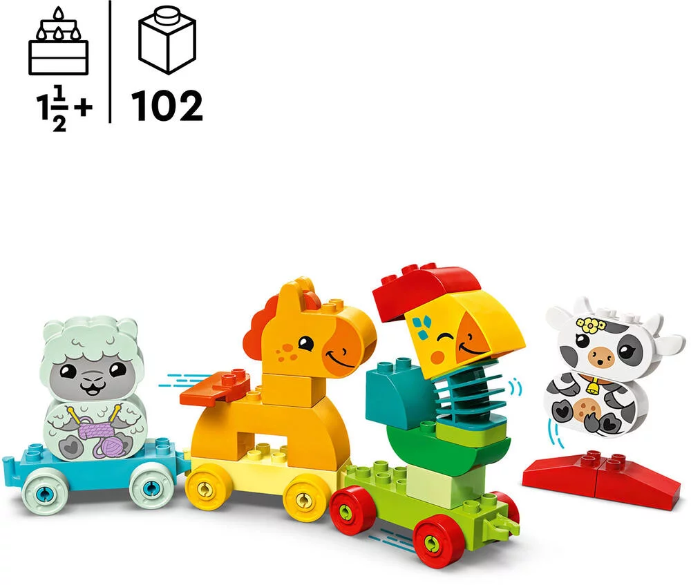 LEGO®DUPLO®MES 1ERS PAS 10412 - LE TRAIN DES ANIMAUX