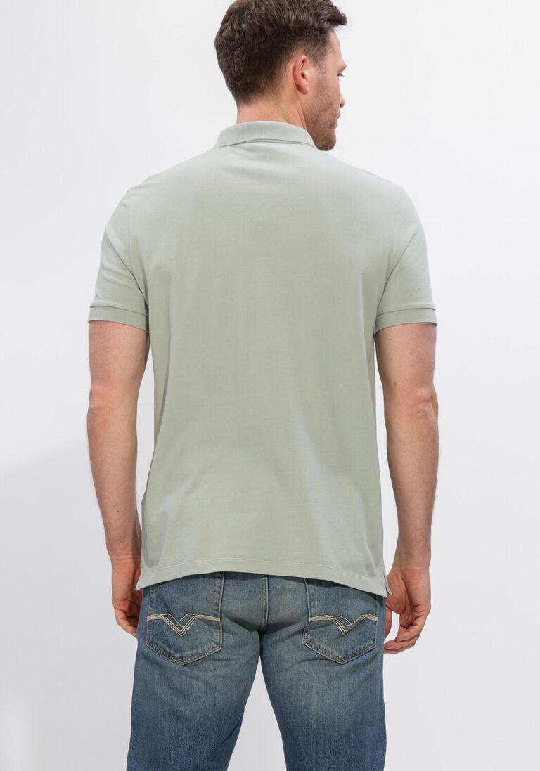 groene stone island polo ss polo s0017