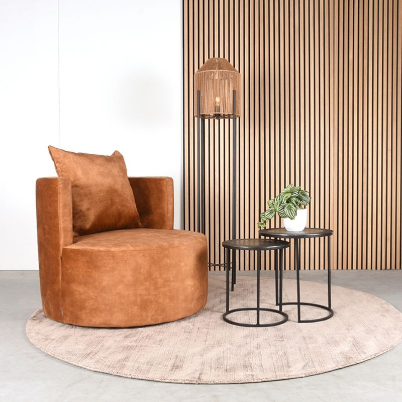 Fauteuil Ocher FU-88.002 Evy ⌀90  x H75 cm