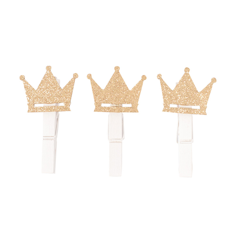 3 pinces couronnes