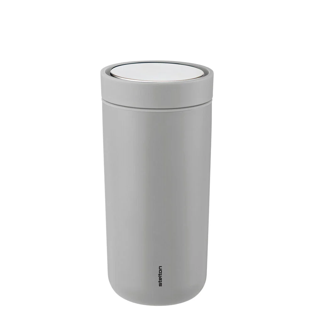 Stelton  To Go Click termokrus, Mat Light Grey - 0,4L