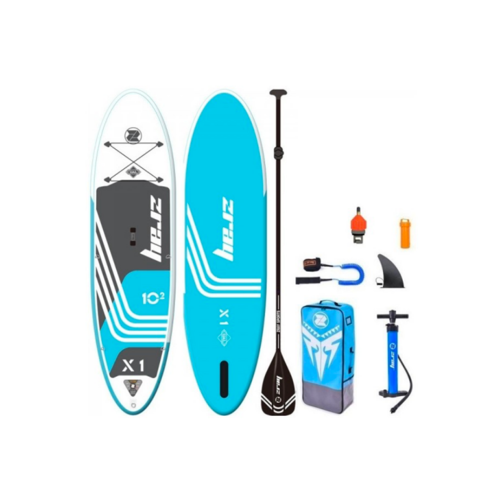 Prancha de Stand Up Paddle Inflável Zray X1 de 10,2