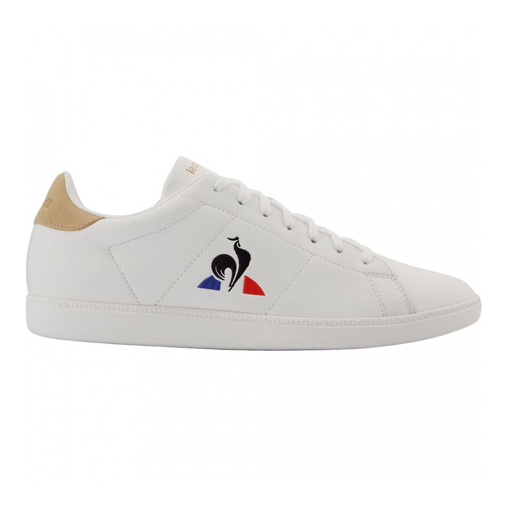 Le Coq Sportif COURTSET - Sneakers optical white/tan