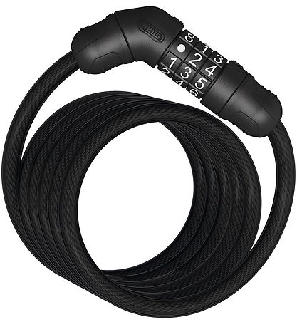 Abus Spirall?s Star 4508C - 150 cm - Sort