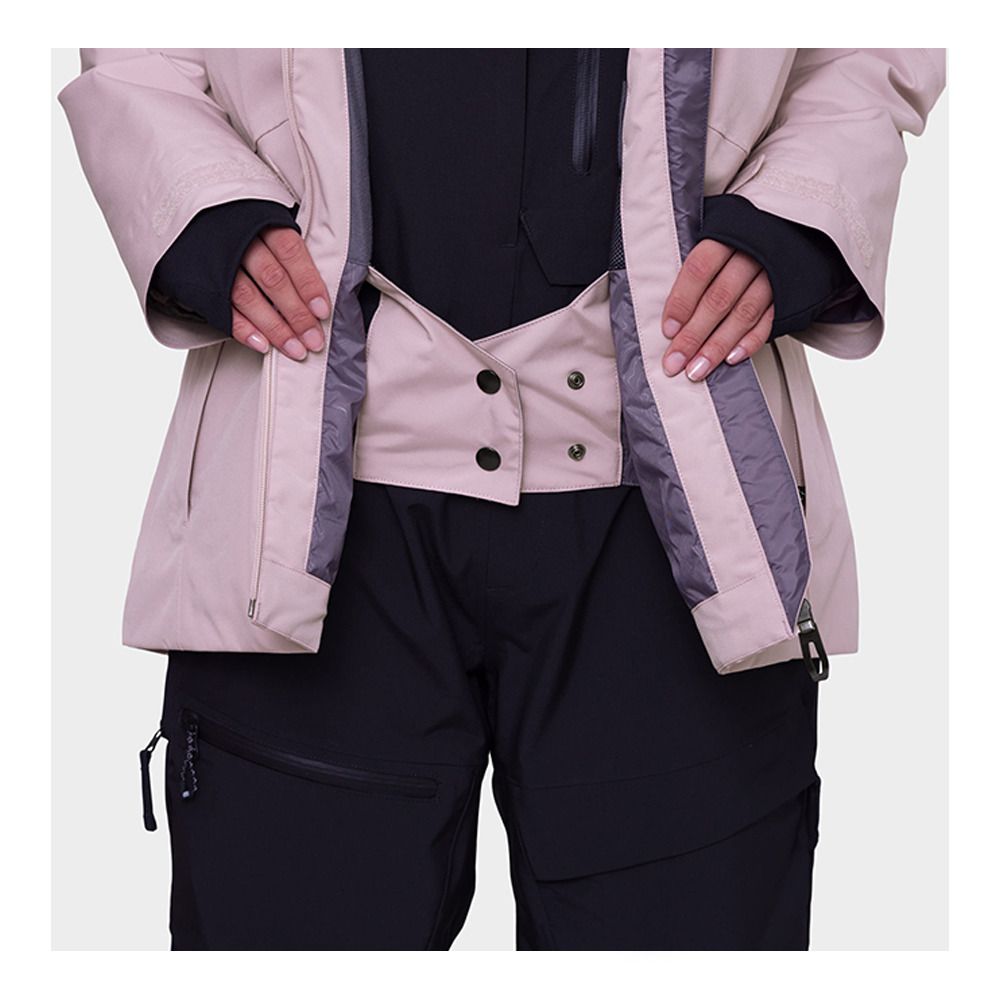 686 HYDRA - Veste ski Femme dusty mauve