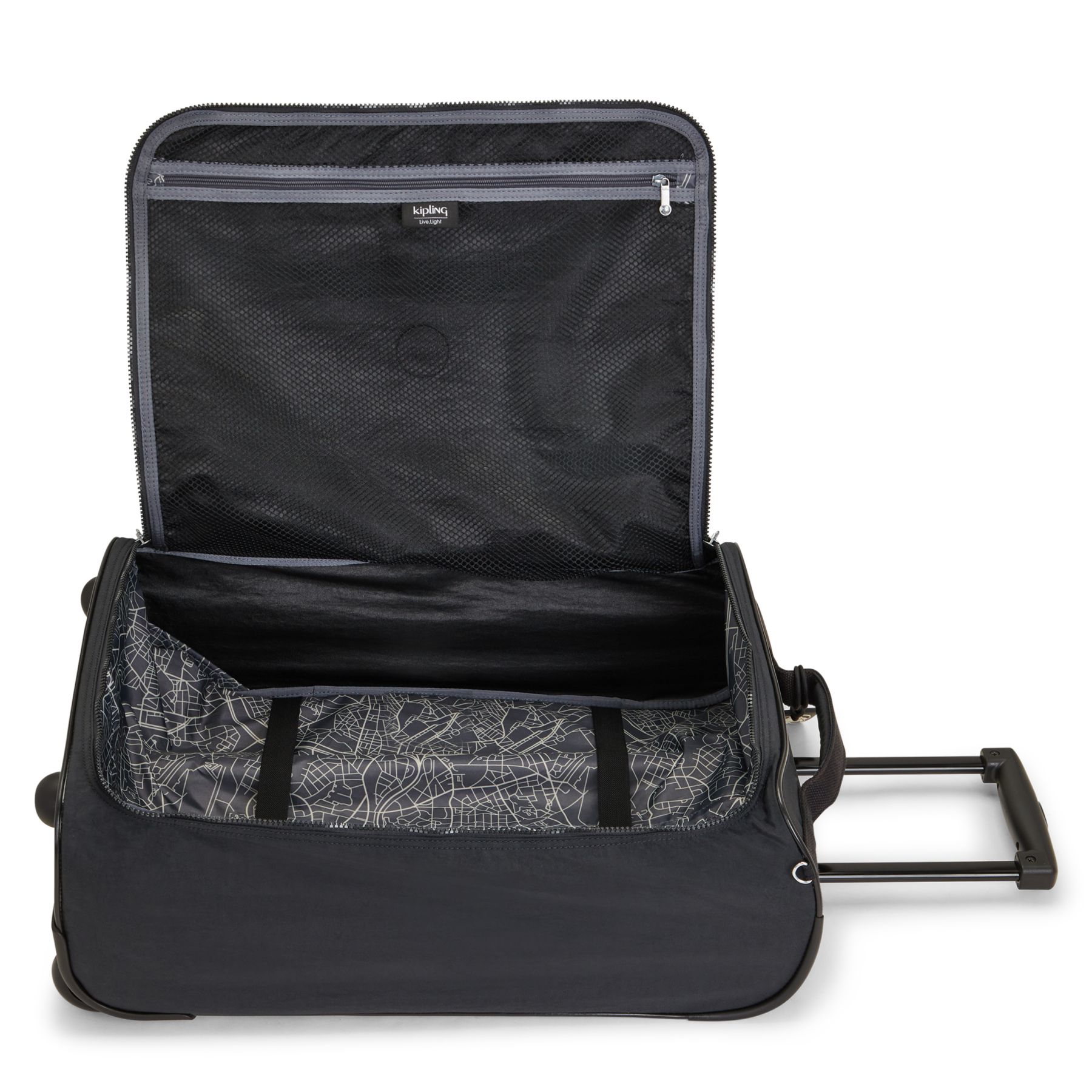 TEAGAN C Sac de Voyage Cabine à Roulettes XS - Black Noir