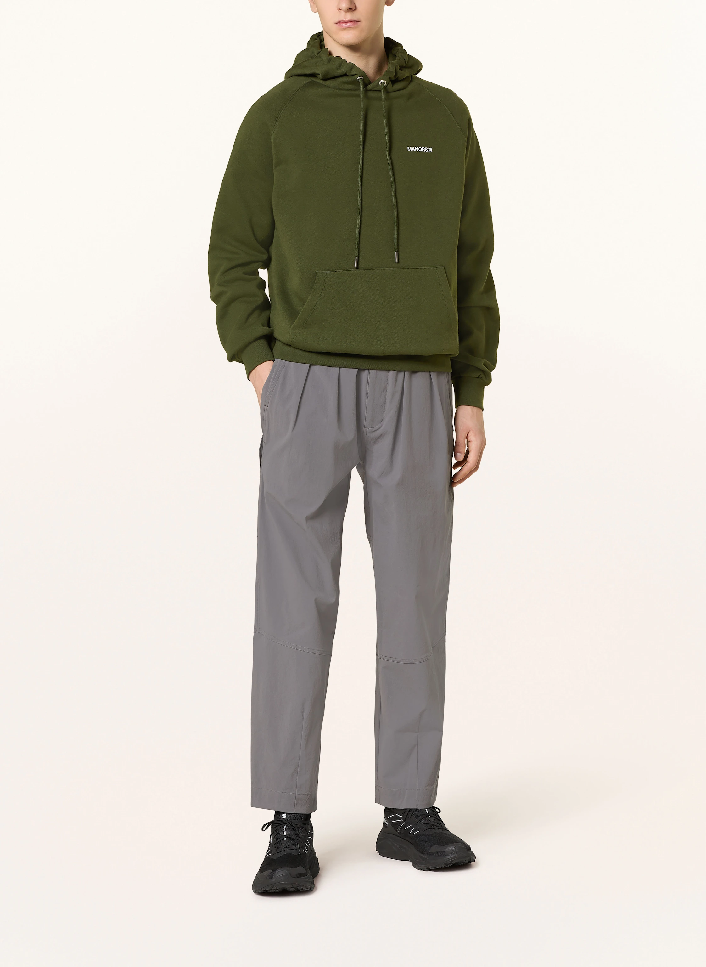 MANORS Hoodie ORGANIC LOGO