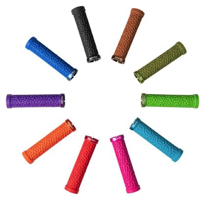 Paire de Grips Funn Hilt 130mm Vert Fluo