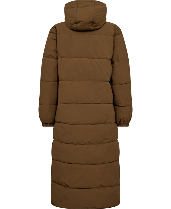 Magasin du Nord Collection Enya 1 GRS Water Repellent Puffer Jacket Tobacco brown