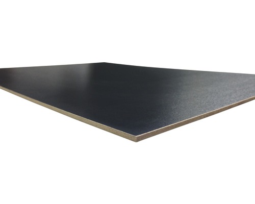 Dunne HDF-plaat met vaste afmetingen, eenzijdig zwart, 1200 x 600 x 3 mm