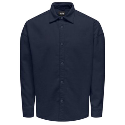 Chemise à manches longues homme Onsledger Rlx Ds Cord ONLY AND SONS