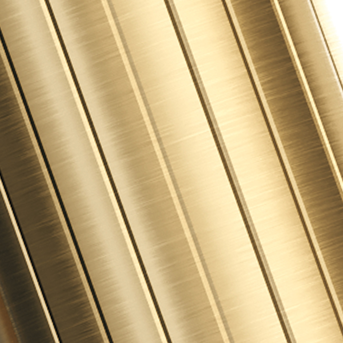 Brauer Stripe inbouw fonteinkraan messing geborsteld PVD