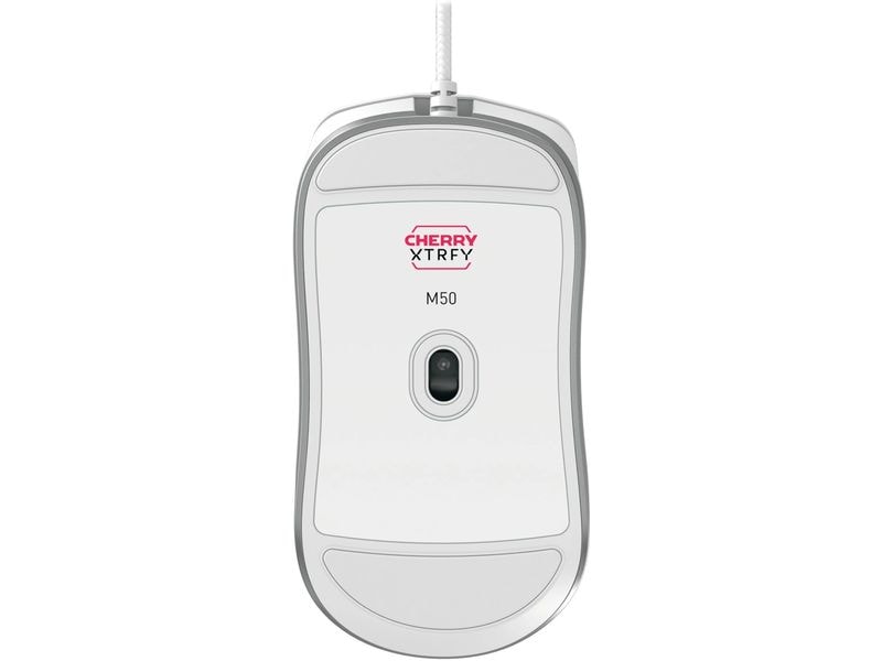 Cherry Gaming-Maus XTRFY M50 Weiss Leichtgewichtige Gaming-Maus