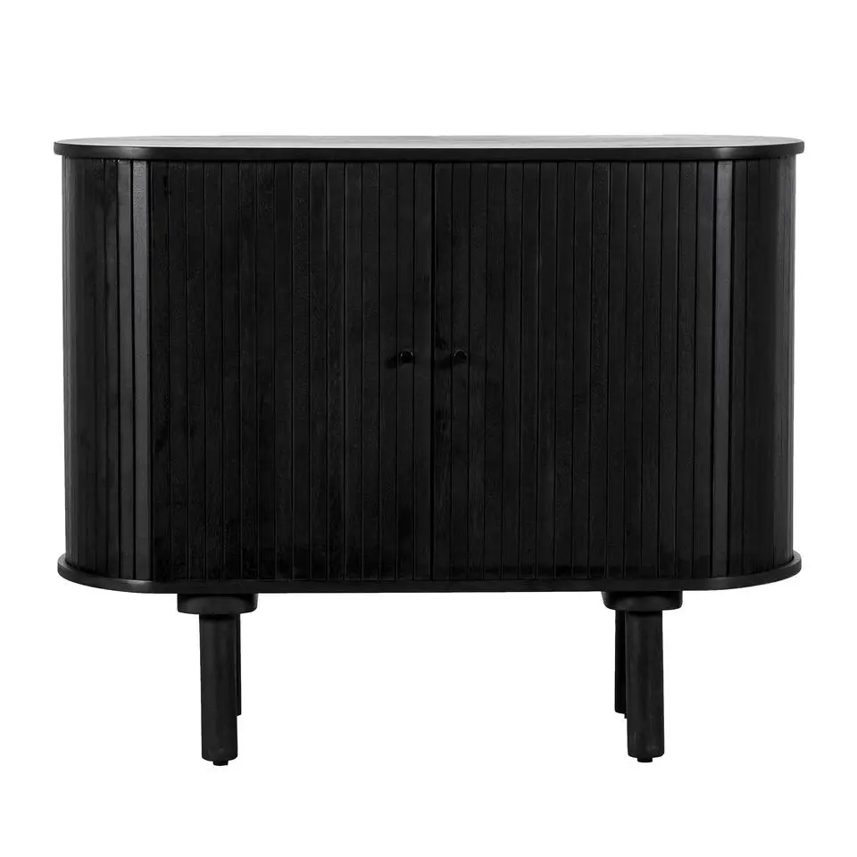 Lewis & Loft Dressoir Livia - FSC® mangohout - 95 cm - Zwart