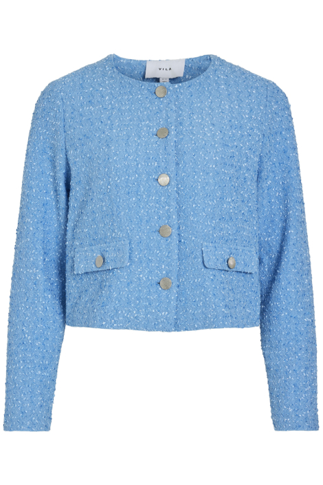 Vila blauwe dames blazer