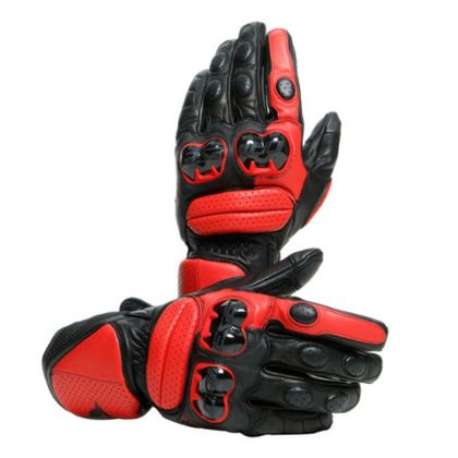 Gants Dainese IMPETO - COLOR - Noir / Rouge