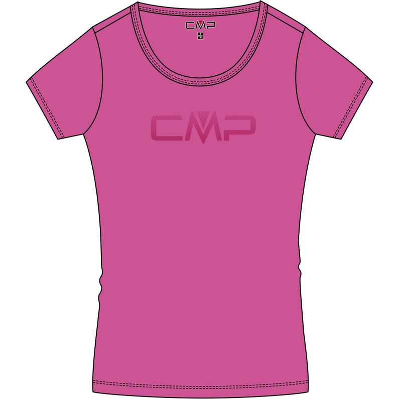 CMP Damen Funktions Print T-Shirt