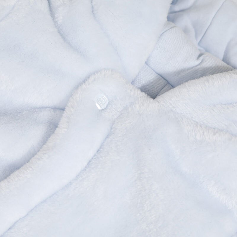 Pilote fausse fourrure bleu ciel naissance Absorba Aucune nuance