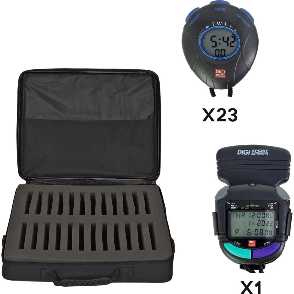 Digi sport instruments 23 DT1 1DTM60EL Stoppuhr Weiche Tasche
