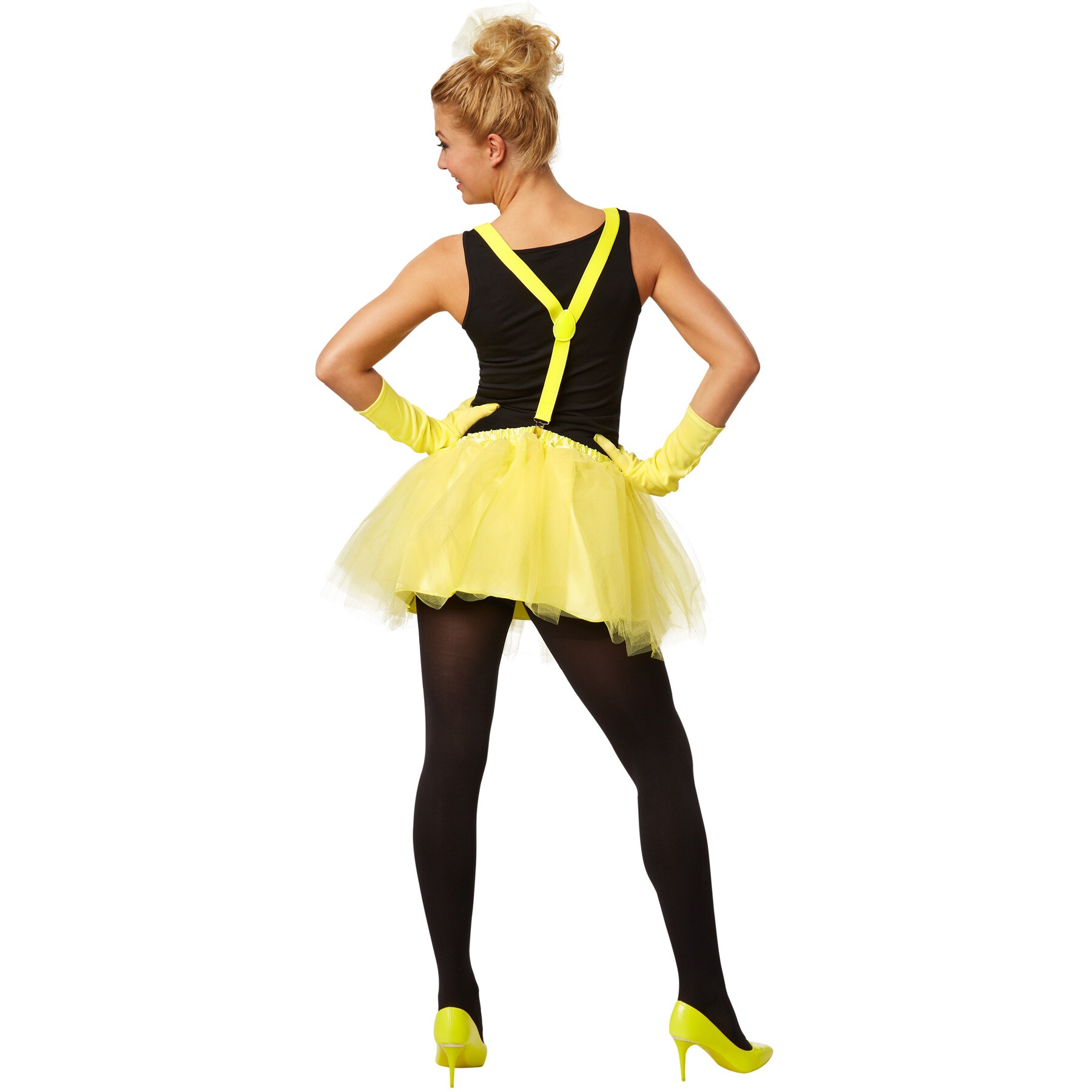 tectake® Tutu Tüllrock mit Hosenträger