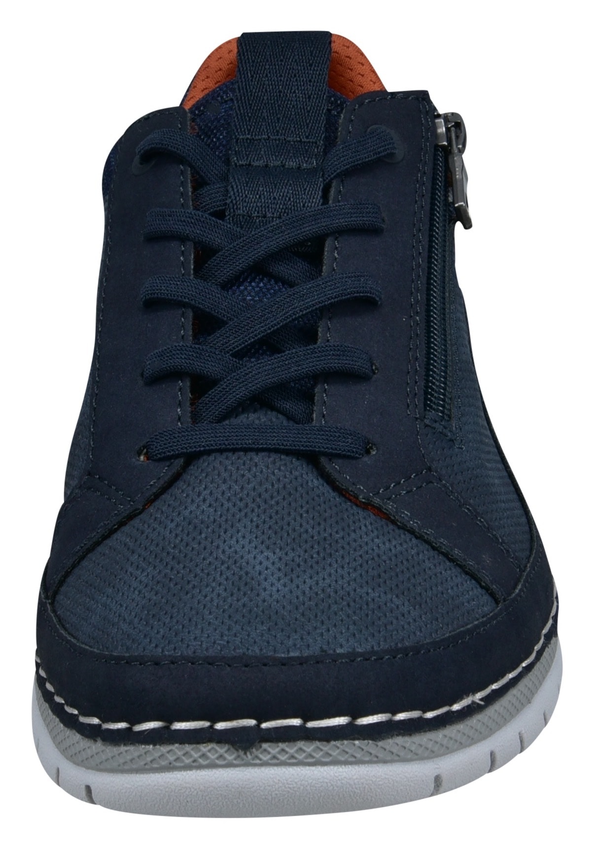 bugatti Slip-On Sneaker  , Freizeitschuh, Halbschuh, Slipper mit Kontrast-Rahmennaht